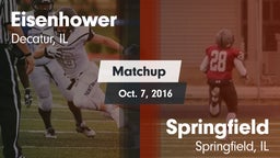 Matchup: Eisenhower High vs. Springfield  2016