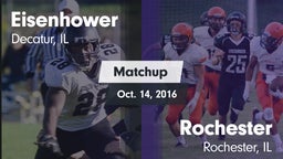Matchup: Eisenhower High vs. Rochester  2016