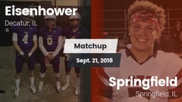 Matchup: Eisenhower High vs. Springfield  2018
