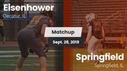 Matchup: Eisenhower High vs. Springfield  2019