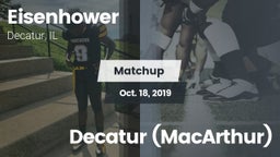 Matchup: Eisenhower High vs. Decatur (MacArthur) 2019