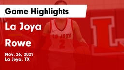 La Joya  vs Rowe  Game Highlights - Nov. 26, 2021