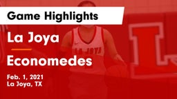 La Joya  vs Economedes  Game Highlights - Feb. 1, 2021
