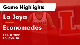 La Joya  vs Economedes  Game Highlights - Feb. 8, 2022