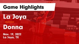 La Joya  vs Donna  Game Highlights - Nov. 19, 2022