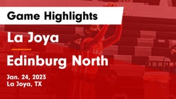 La Joya  vs Edinburg North  Game Highlights - Jan. 24, 2023