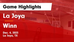 La Joya  vs Winn  Game Highlights - Dec. 4, 2023
