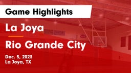 La Joya  vs Rio Grande City  Game Highlights - Dec. 5, 2023