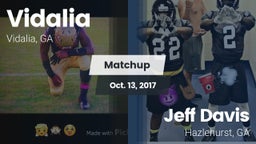 Matchup: Vidalia  vs. Jeff Davis  2017