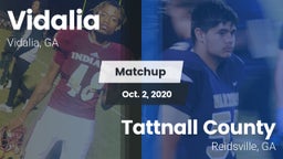Matchup: Vidalia  vs. Tattnall County  2020