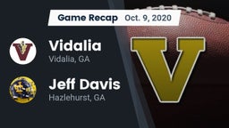 Recap: Vidalia  vs. Jeff Davis  2020