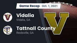 Recap: Vidalia  vs. Tattnall County  2021