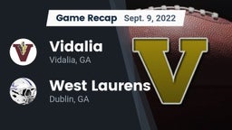 Recap: Vidalia  vs. West Laurens  2022