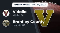 Recap: Vidalia  vs. Brantley County  2022