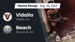 Recap: Vidalia  vs. Beach  2023
