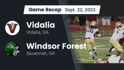 Recap: Vidalia  vs. Windsor Forest  2023