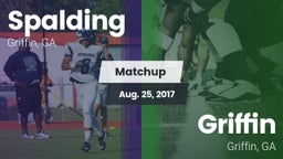 Matchup: Spalding  vs. Griffin  2017