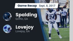 Recap: Spalding  vs. Lovejoy  2017