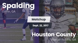 Matchup: Spalding  vs. Houston County  2017