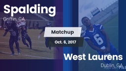 Matchup: Spalding  vs. West Laurens  2017