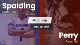Matchup: Spalding  vs. Perry  2017