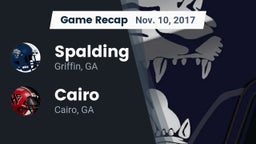 Recap: Spalding  vs. Cairo  2017