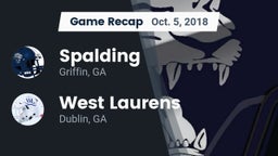 Recap: Spalding  vs. West Laurens  2018
