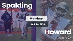 Matchup: Spalding  vs. Howard  2018