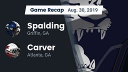 Recap: Spalding  vs. Carver  2019
