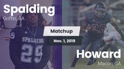 Matchup: Spalding  vs. Howard  2019