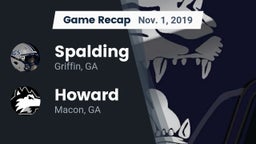 Recap: Spalding  vs. Howard  2019