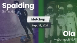 Matchup: Spalding  vs. Ola  2020