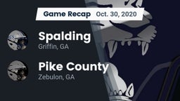 Recap: Spalding  vs. Pike County  2020