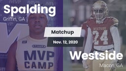 Matchup: Spalding  vs. Westside  2020