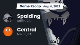 Recap: Spalding  vs. Central  2021