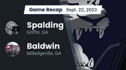 Recap: Spalding  vs. Baldwin  2023