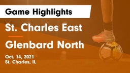 St. Charles East  vs Glenbard North  Game Highlights - Oct. 14, 2021