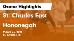 St. Charles East  vs Hononegah  Game Highlights - March 23, 2023