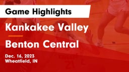 Kankakee Valley  vs Benton Central  Game Highlights - Dec. 16, 2023