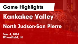 Kankakee Valley  vs North Judson-San Pierre  Game Highlights - Jan. 4, 2024