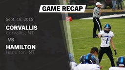 Recap: Corvallis  vs. Hamilton  2015