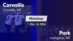 Matchup: Corvallis High vs. Park  2016