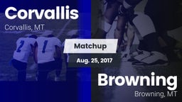 Matchup: Corvallis High vs. Browning  2017