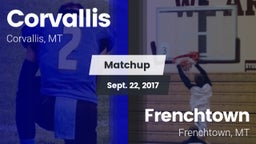 Matchup: Corvallis High vs. Frenchtown  2017