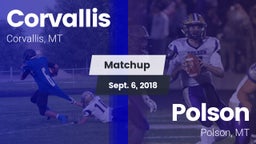 Matchup: Corvallis High vs. Polson  2018