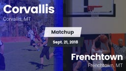 Matchup: Corvallis High vs. Frenchtown  2018