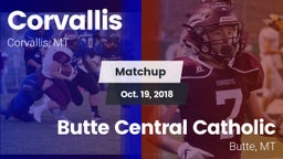 Matchup: Corvallis High vs. Butte Central Catholic  2018