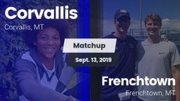 Matchup: Corvallis High vs. Frenchtown  2019