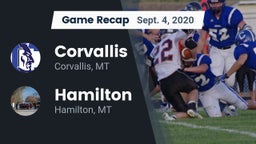 Recap: Corvallis  vs. Hamilton  2020