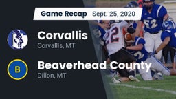 Recap: Corvallis  vs. Beaverhead County  2020